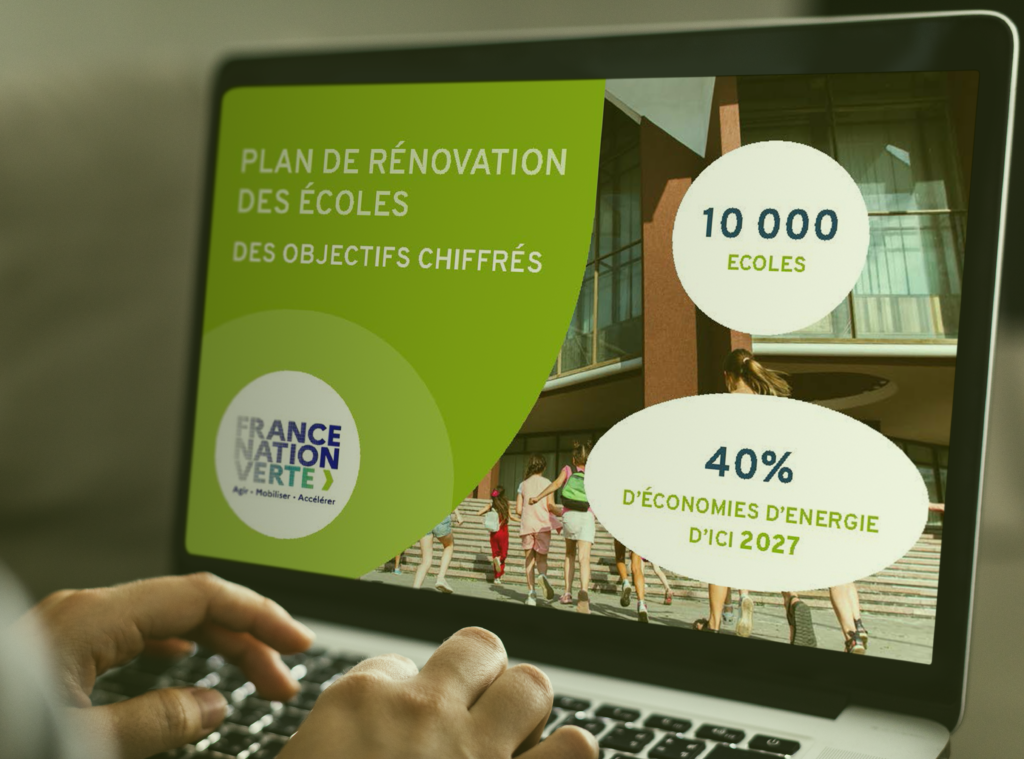 Plan de rénovation énergétique des écoles