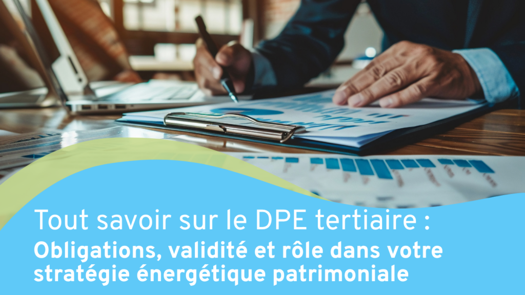 Visuel descriptif de l'article sur le DPE tertiaire